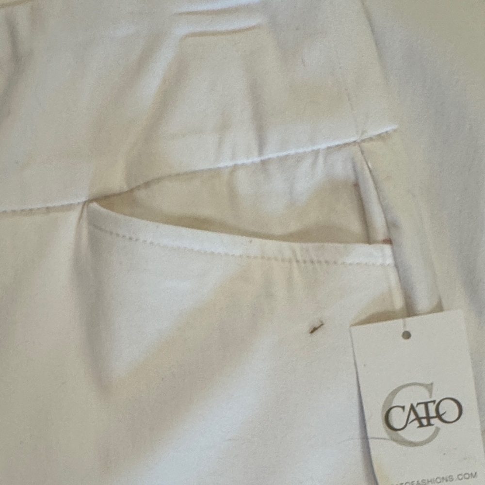 Chico's Cream Trousers - Picture 2 of 5
